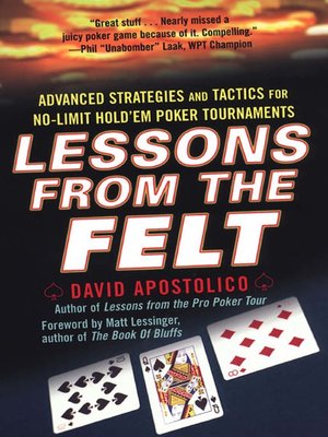 cover image of Lessons From the Felt